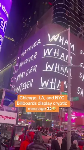 “Whatever WHAM Say Goes” appeared on billboards in LA and Chicago over the weekend‼️👀 What do y’all think this means⁉️ #RapTV #lilbaby #youngthug #4pf 