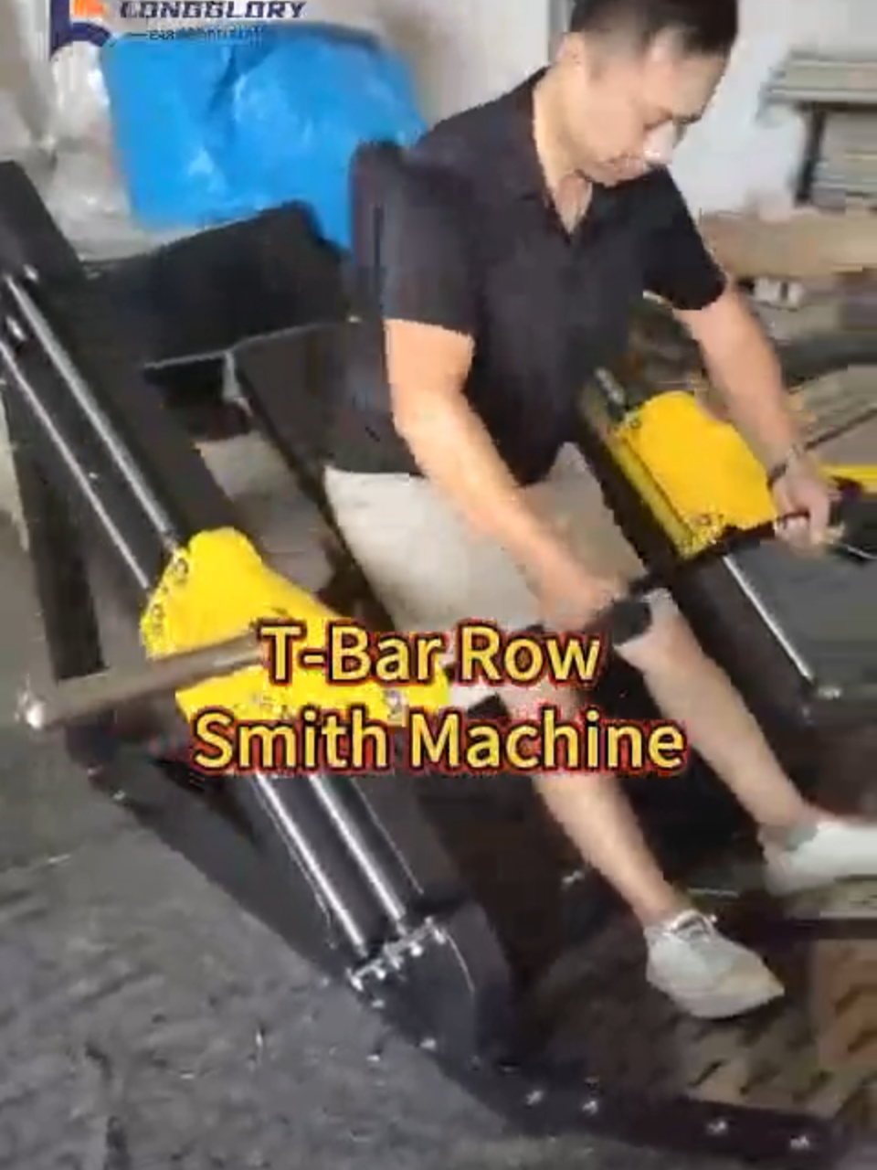 LongGlory T Bar Row Plate loaded Linear Rower Backpull Trainer Hight QualitySturdy And Durable. Accept Customization #Fitness #TBarRow #LinearRower #gym #FitnessEquipment 