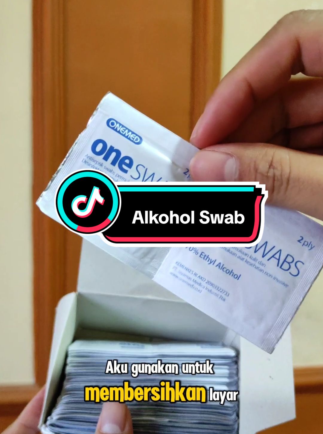 Alkohol Swab #alkoholswab #alkoholswabonemed 