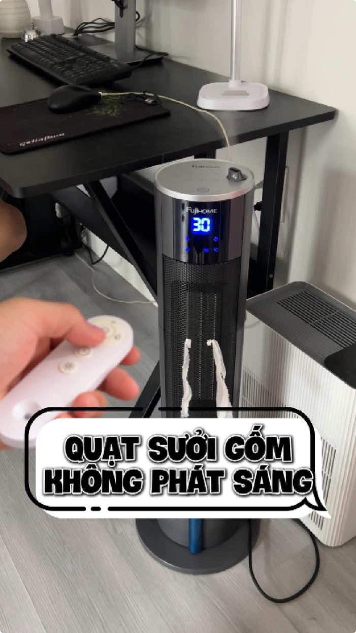 Nhà có người già, trẻ nhỏ khi trời chuyển rét đậm rét hại nhiệt độ giảm sâu, có quạt sưởi gốm như này để sưởi ấm sẽ là chân ái luôn #tienkiemchung #kocnet #learmontiktok