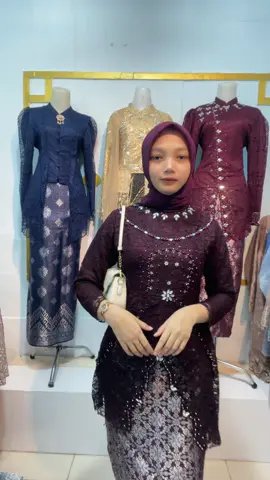 kebaya fiona burgundy🥰#kebayamodern 