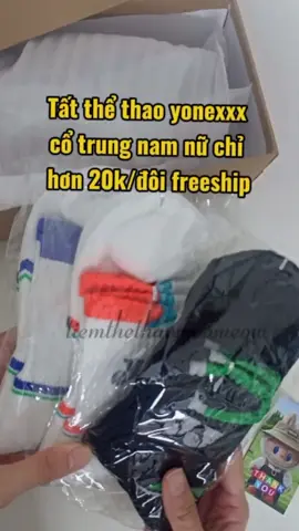 combo tất thể thao Yonexxx #tattapgym #tattap #tatnu #tatnam #tatthethao #tatvo #tatnamnu #tatcaoco #phukienthethao #tiemthethaomeomeow #xuhuong #xuh 