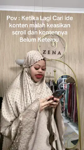 Kalian kaya gini juga gak nihhhh 😅 #promoguncang1111 #november #viralditiktok #mukenazena #halloween #fypシ゚viral #tiktokshopindonesia #waktuindonesiabelanja 