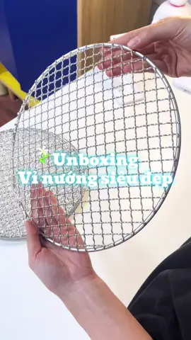 Vỉ nướng siêu chất lượng bạn đã có chưa #vinuong #nuong #nuongbbq #bepgang #vi #khaynuong 