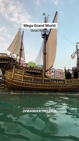 Mega Grand World, Hanoi, Vietnam! Another must-visut place. Definitely add this on your Vietnam itinerary! Book it on Klook! Use my code JVWANDER19KLOOK to get 5% discount.  #megagrandworld #hanoi #vietnam #traveltiktok #fyppppppppppppppppppppppp 