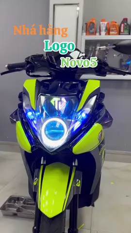 Xe #Novo 5 , lên bi đèn và logo #xedo #xedovietnam #xedep #xemaycu #xemay #novo @TEDAN-Quality 
