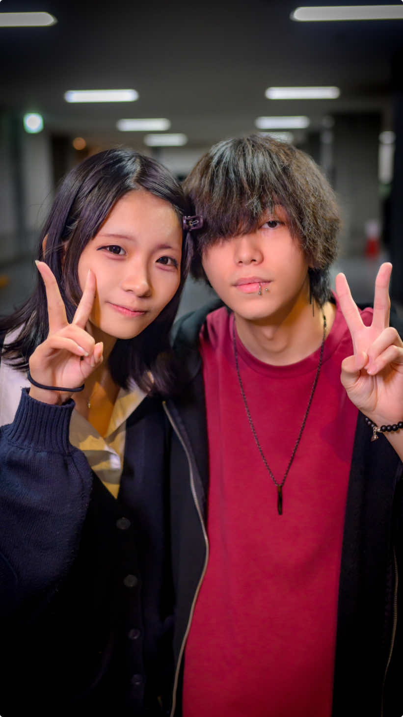 彼氏のギャップが可愛い高校生カップルさん📸✨ #高校生カップル #青春ストリートスナップ #千葉 #柏 #放課後 #デート 