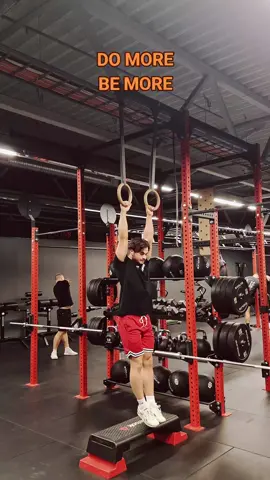 do more be more #muscleup #ringmuscleup #crossfit #gymmotivation #fitnessmotivation #workoutmotivation #fit #fitfam #workout #workoutmotivation #crossfitter 