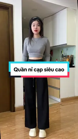 Quần nỉ cạp siêu cao #quanni #huynhchang #huynhchang00 #huynhchangreview 