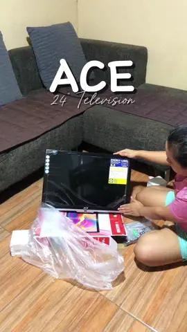 Pangatlong bili ko na ng TV!  Yung dalawa kong TV ay isang taon na sa akin!  #ace #acetv #tv #fyp #foryyou #fyp 