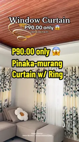 Totoo yung sabi nila uukit ka talaga pag nasimulan na 🥰😍❤️ #murangcurtain #curtainwithring #curtains #curtain 