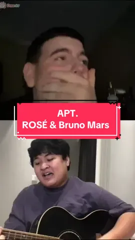 Apateu apateu, apateu apateu, apateu apateu 🕺✨ #apt #rosé #brunomars #blackpink #acousticcovers #singing #ometv #franciskarel #fyp