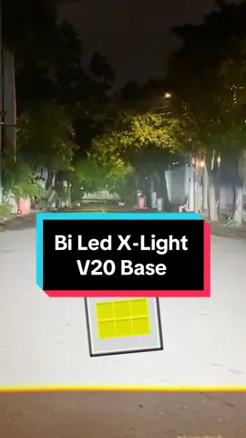 Ánh sáng vượt trội của V20 Base, dòng Bi Led đầu tiên trên thị trường tích hợp mắt quỷ đổi màu #auto365 #dodenoto #biled #xlight #v20base