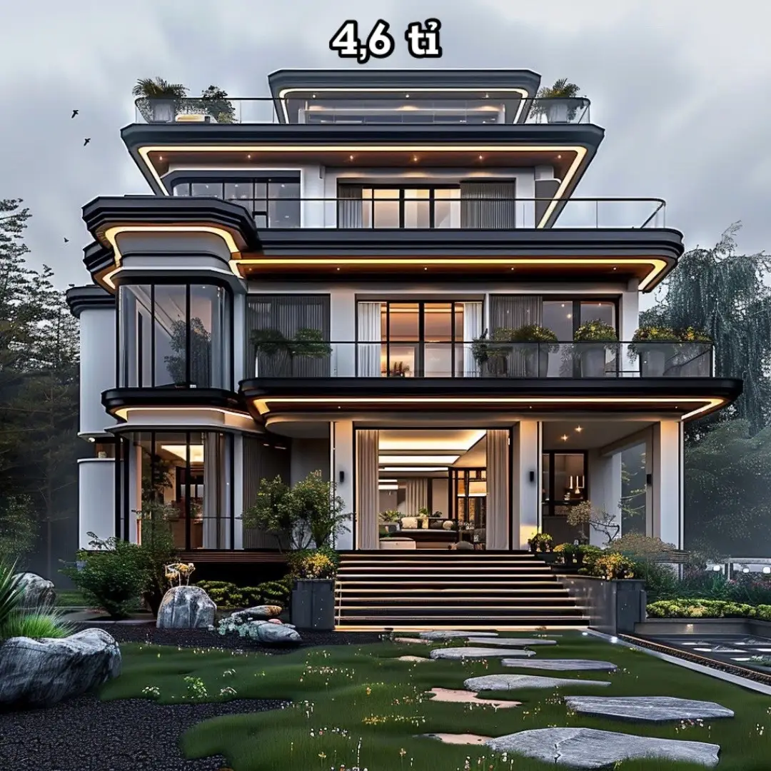 Nhà vườn hiện đại không gian bình dị để an yên bên gia đình #nhadep #thietkenhadep #villa #bietthu #thietkenoithat #nguyenhaikts 