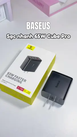 Sạc nhanh 65W 3 cổng nhà Baseus yên tâm về Chất lượng #sacnhanh #sacnhanh65w #sacnhanhbaseus #basues #unbox #unboxing #vzone #xuhuong #thinhhanh #fpy #fyp #unboxcungna 