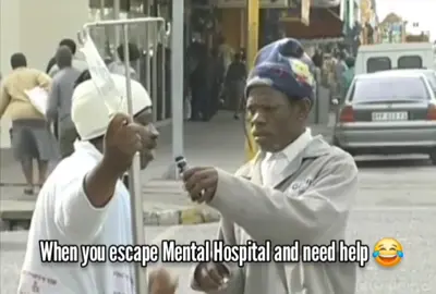 All he needed was his medication 😂😂😂  #desmonddube #dubeonmonday #mzansicomedy #mzansitiktok #sama28 #southafricatiktok #sterkfonteinhospital