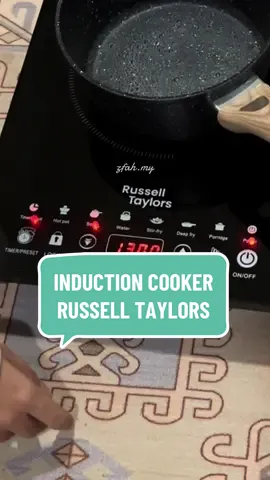 DAPUR ELETRIK DARI RUSSELL TAYLORS INDUCTION COOKER lC-10/2000W #inductioncooker #russelltqylors #dapurelektrik #ktm12 #CapCut 
