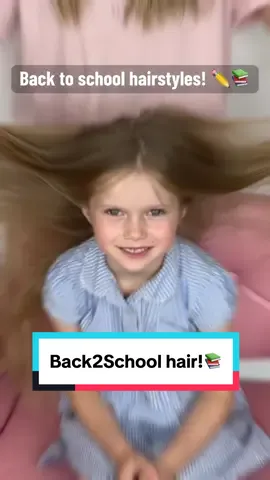 Back 2 School Hairstyle! 📚✏️ #backtoschool #hairstyle #kidshairstyles 
