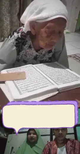 semoga kita menjadi orng yg gemar membaca al-qur'an seperti nenek ini amiinn #fypシ゚viral #kajianislami #semuaorang #sorotan #tiktok 