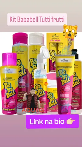 Kit Bababell TuttiFrutti 😍 link na bio #shopee #achadinhos #kitbababell