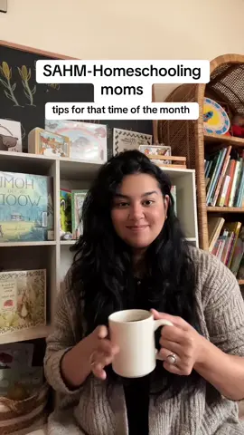 Something that i fully belive isnt talked about enough is the support that mommies need as SAHM and moms that homeschool! We also need to be supporting our physical, mental & emotional wellness ♥️ so heres some things that i do when my time of the month hits because you better believe im not just pushing through lol #sahm #stayathomemom #homeschooling #homeschool #homeschoolersoftiktok #homeschooled #homeschoolmom #MomsofTikTok 