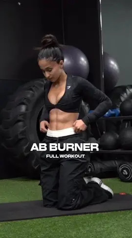 your abs will be burning 🥵 #abworkout #ab #GymTok #core 