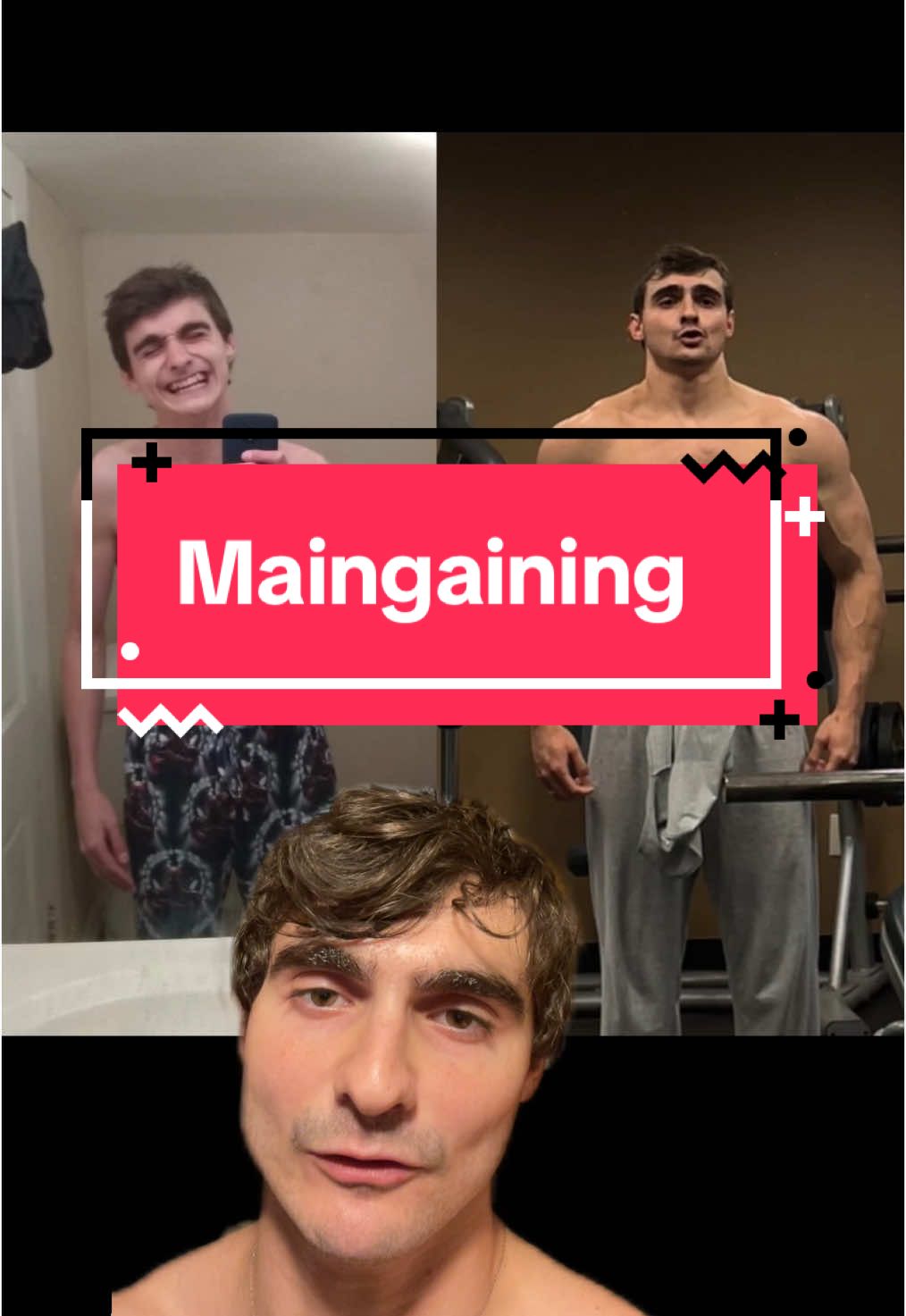Replying to @Tealeaf There’s obviously some outliers you have to consider when trying this method out, but for the most part. Maingaining is a good way to progress.  - - - #gym #bulking #Fitness #GymTok #fyp #workout 