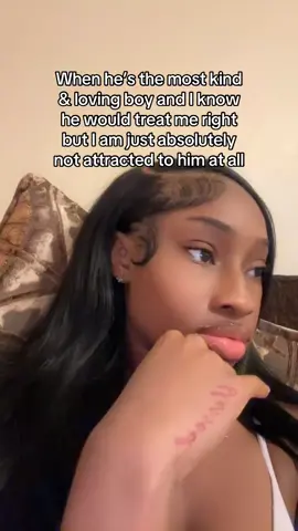 No bc it makes you feel so guilty but you can’t force that attraction 🥴🥴😭😭😭