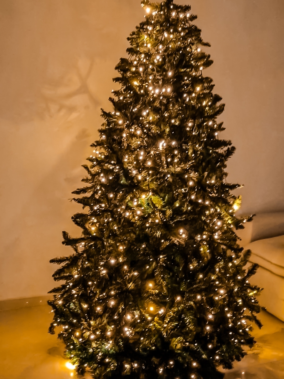 Parte 3!🎄🎄 Para iluminar nossa árvore, eu usei um pisca de luz fixo com 1000 leds, e dois pisca strobo de 100 leds cada. Resolvi usar os dois pq não queria que toda a árvore piscasse, mas sim apenas alguns pontos, e deu super certo, todos os piscas são na cor branco quente.  Agora me conta o que você achou! ✨️ . . . #natalhome380 #natal #decoracaodenatal #merrychristmas  #natal #natal2024 #alliwantforchristmas #alliwantforchristmasisyou  #christmas  #viralvideos #emalta #fypage #page