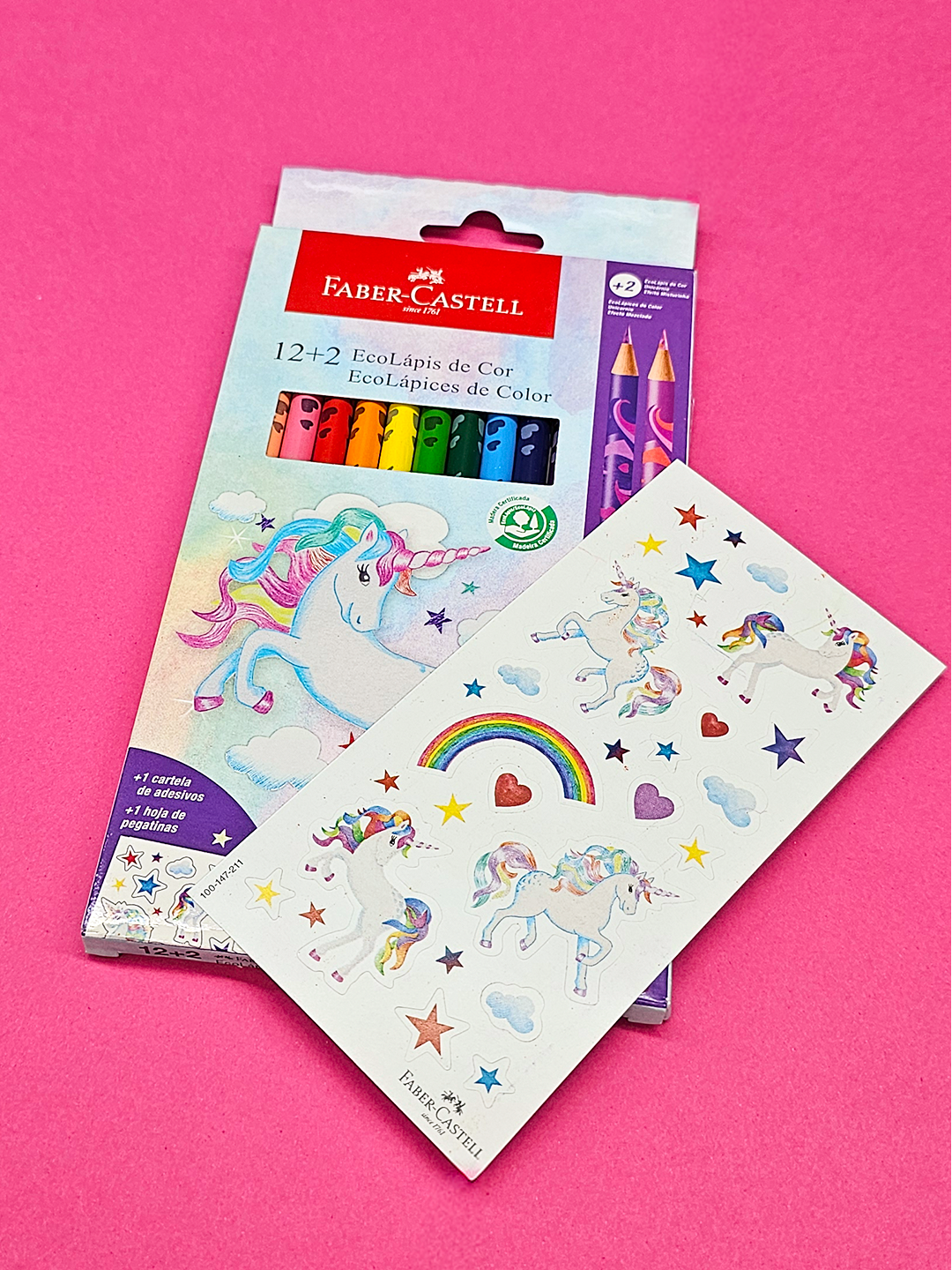 🦄✨ A magia das cores acaba de ganhar uma nova dimensão! 🌈A Nova Coleção Unicórnio chegou para transformar sua criatividade em algo ainda mais encantador! 💖 Com 12 cores incríveis e 2 novas cores exclusivas, você vai se apaixonar pelo efeito misturinha que só a Faber-Castell oferece. 🔮✨ Acesse nosso site: https://www.lepok.com.br/produto/Lapis-De-Cor-12-Cores-2-Misturinhas-Unicornio-120912-2uni-Faber-castell/09451 #FaberCastell #LapisUnicornio #LepokPapelaria #PapelariaLepok #LancamentoFaberCastell #Criatividade #PapelariaFofa