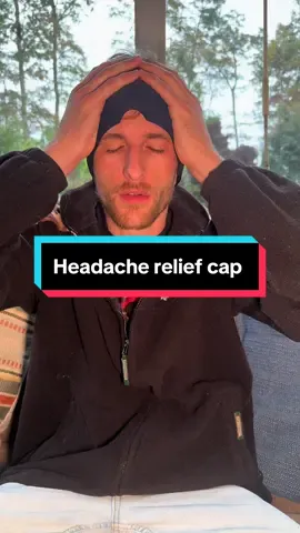 This headache relief cap offers almost instant headache relief. #headache #migrainerelief #health #chronicmigraine #headacherelief 