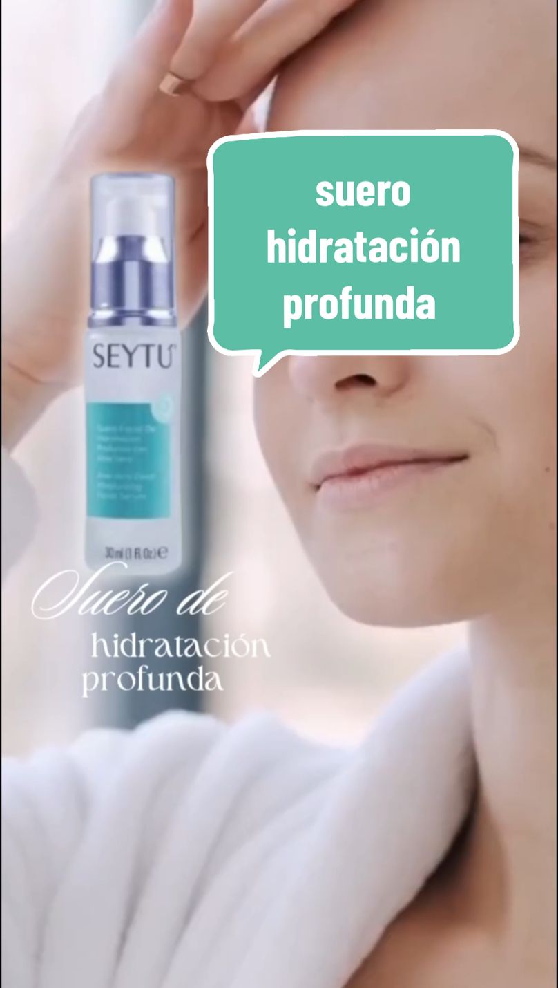 ¿Cansada de una piel reseca y sin vida? Descubre el poder del Suero de Hidratación Profunda SEYTÚ. ¡Tu piel lucirá radiante y rejuvenecida en solo días!