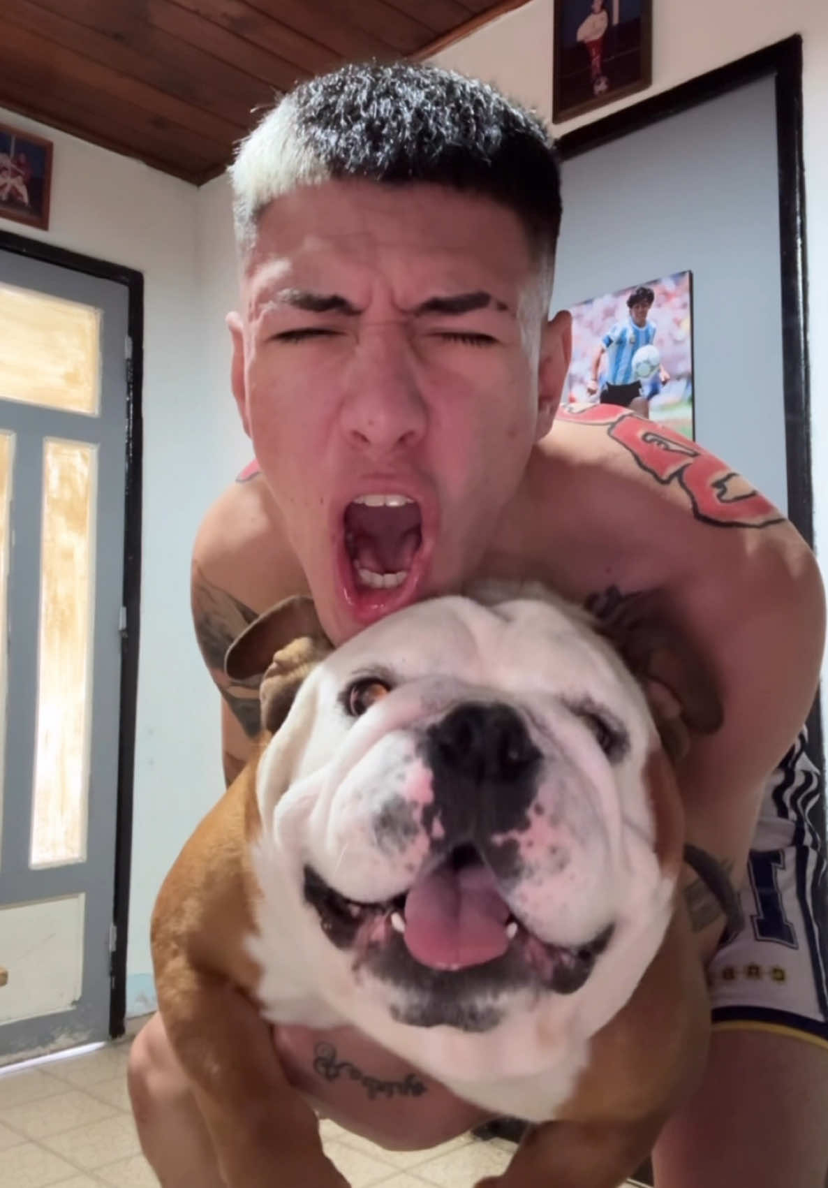 EL GORRRRRDO 🐖 FALCIONIIII 😂❤️ • • • • • • • • • • • • • • • #fyp #perros #perrostiktokers #argentina🇦🇷 #rap #viralvideos #paratiiiiiiiiiiiiiiiiiiiiiiiiiiiiiii #yzxcba #funnytiktok #viralditiktok #EA #viral_video #jajaja #bulldog 
