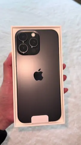 unboxing the iphone 16 pro max in black titanium 🖤          #iphone16promax #iphone16 #blacktitanium