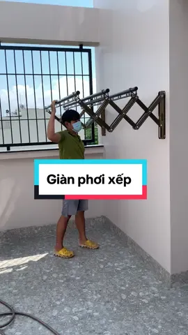 Giàn phơi xếp gọn chịu tải 100kg #AQuanSG #remcua #váchngănlạnh #Vlog #giànphơithôngminh 