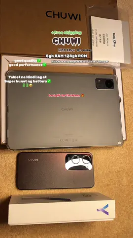 Tablet good performance good quality ,tablet na hindi lag at super kunat ng battery ✅🔋  #LaPuraCrema #tablet #besttablet #chuwi #chuwitablet #chuwitabletreview #tablets #gift #giftideas #bestgift #fyp #fypシ #foryoupage #viral #trending 
