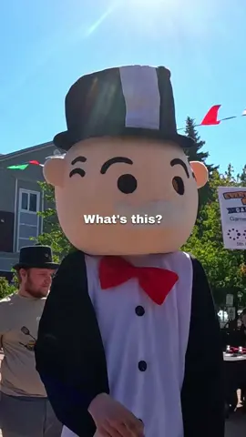 I met Mr Monopoly and THIS happened 🥹❤️ #kindness #monopoly #boardgames 