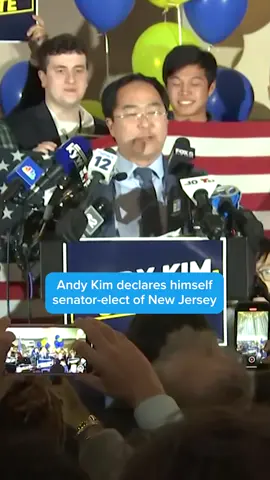 New Jersey voters were deciding between Democratic Rep. Andy Kim and Republican hotel developer Curtis Bashaw in the state’s Senate race, open because of Democratic Sen. Bob Menendez’s federal bribery conviction this year. NBC News deems the race too early to call, but Kim declared victory earlier tonight. #Linkinbio to see the latest numbers from New Jersey. #nbc4ny #decision2024
