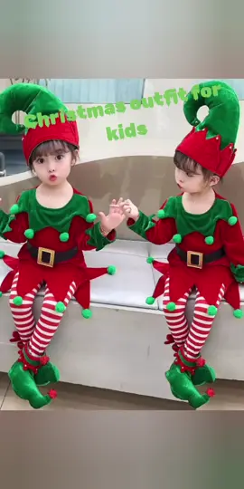 Children's Christmas Costumes #christmascustumeforkids #custume #custume #elf #fyp #fyp #cute #cute #elf#elfitup 