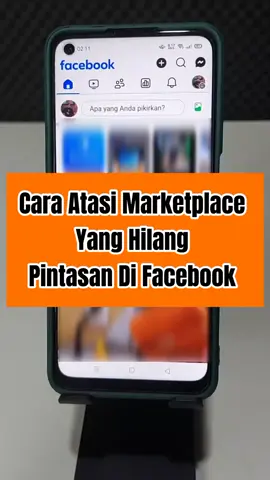 Cara atasi Marketplace fb tidak muncul | Atasi marketplace fb hilang #tutorial #tips #tipsandtricks #trick 