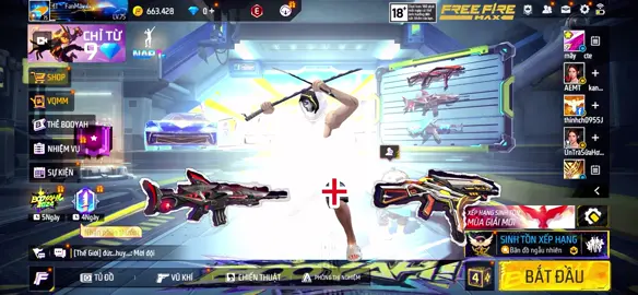 combo súng đi rank phế nhất :))#xu_huong #free_fire #fire #bacgau #xuhuong 