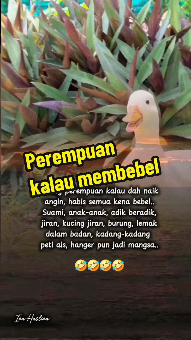 Perempuan dan membebel berpisah tiada😆😆😆 #assalamualaikum #fyp #lawak 