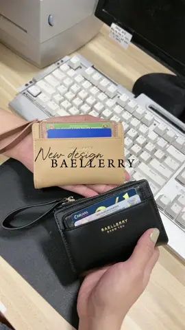 Perfect matchy classy wallet from Baellerry! 🌸🤎 #tiktokwallet #baelleryofficialstore #baellerryofficial #baellerywallet 