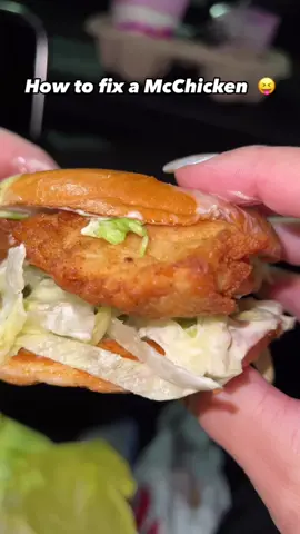 My favorite menu hack at McDonalds #menuhack #mcdonaldshacks #chickfilahacks 