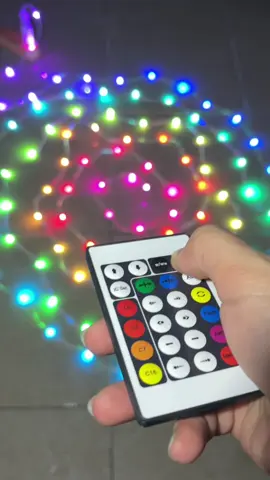 Dây nháy 16 triệu màu dài 10m , led rgb giọt lệ trang trí lễ tết 🎄🎇🎆 #giadung #led #led16trieumau #ledrgb #noel #tet2025 