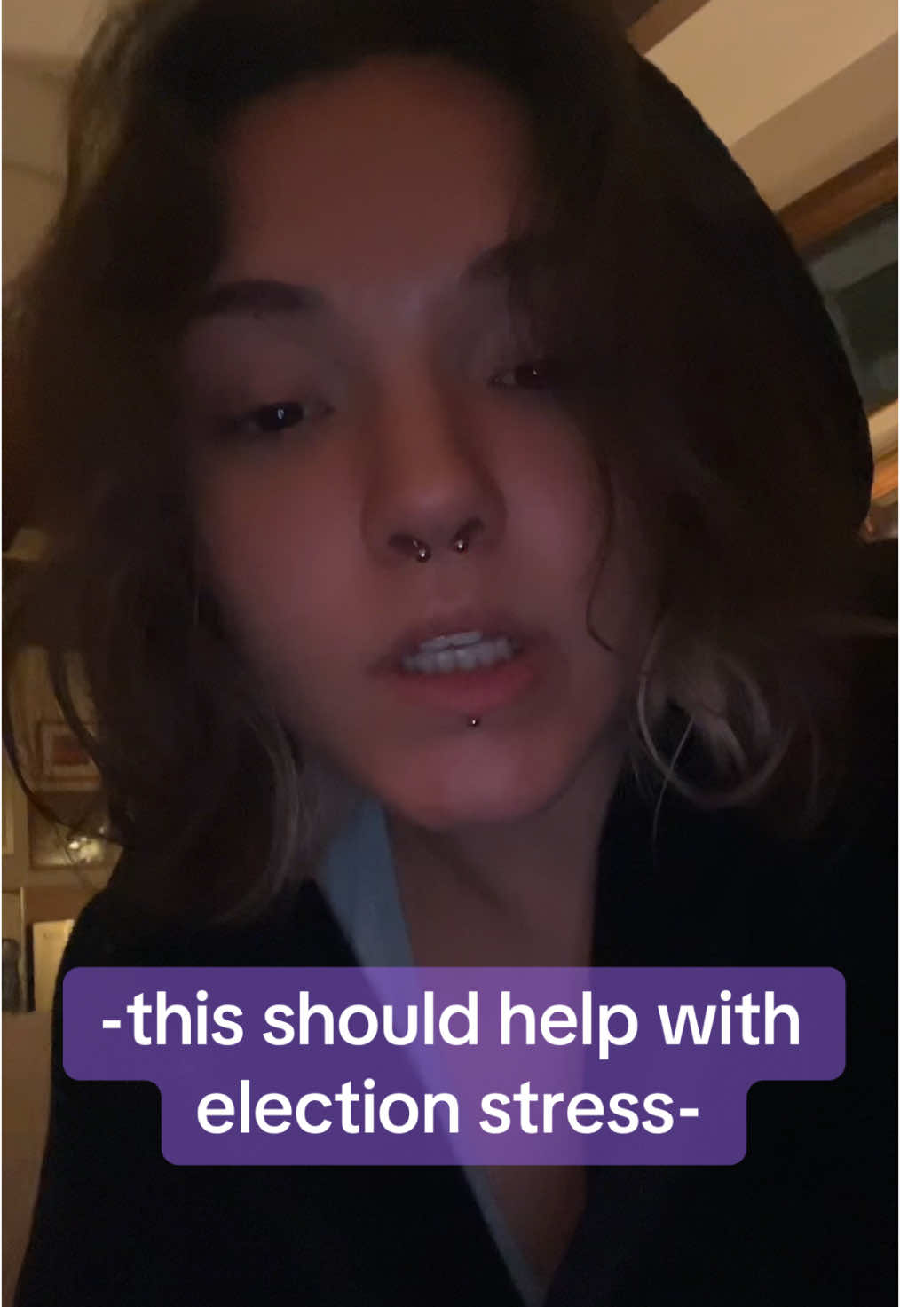 in all seriousness tho- i know its stressful. try to take a step back and focus on something that brings you joy. take a few deep breaths. youre okay. 💖  #fypage #election #2024 #2024election #president #fyp #foryou #cat #destress #relax #calm #peaceful #presidentialelection #2024 #sleepycat 