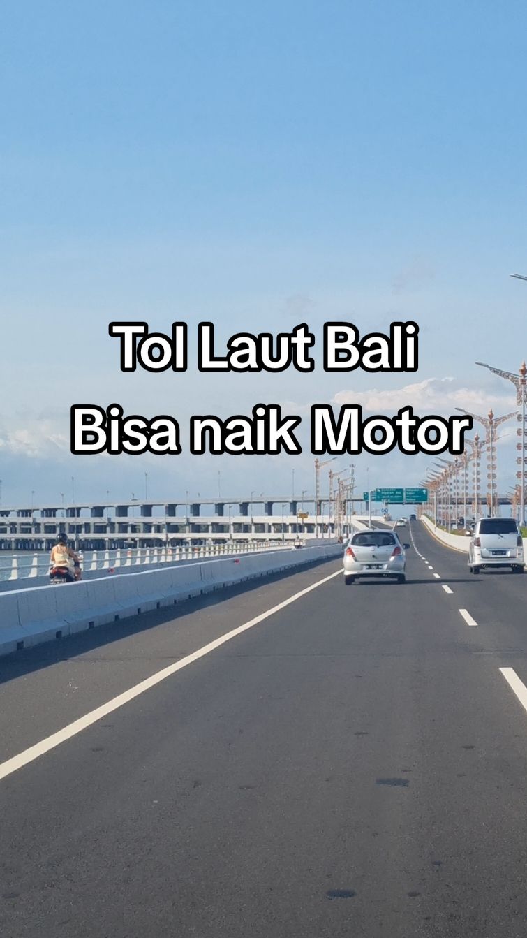 Tol Laut Bali bisa Naik Motor #infobali #trending #fyp #bali 