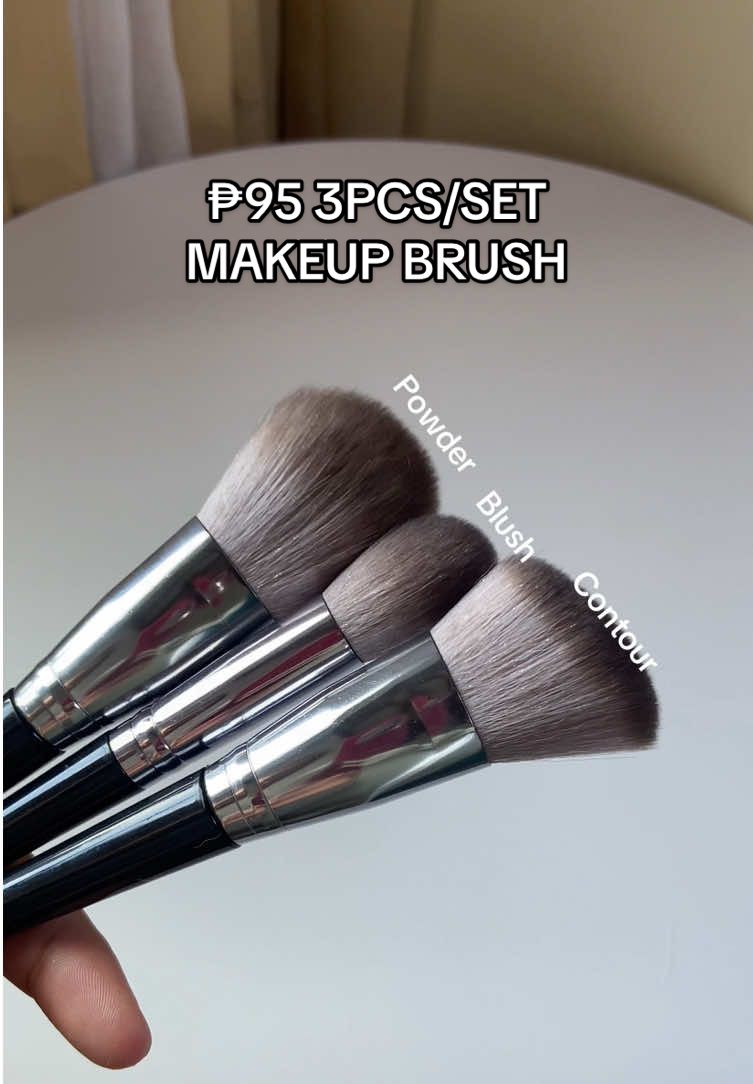 the holy trinity of makeup brushes 🤍✨ #makeupbrush #fepo #fepomakeupbrush #makeup #fyp #foryouu 