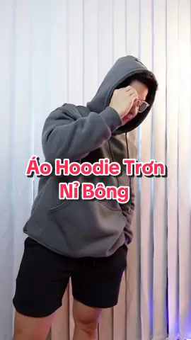 Áo hoodie trơn giá mềm cho các anh em mùa lạnh năm nay  #ongbobaconreview #aohoodie #aohoodienibong #goclamdep 