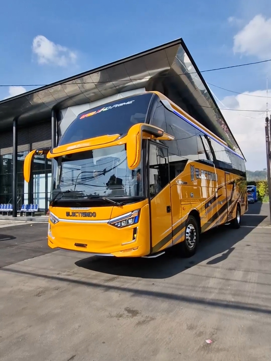 ELECTRINDO @electrindobus • Legacy SR3 Neo XHD Prime • Volvo B8R (A/T) #electrindobus #volvo #volvobus #volvobuses #buspariwisata #legacysr3neo #laksanabus 